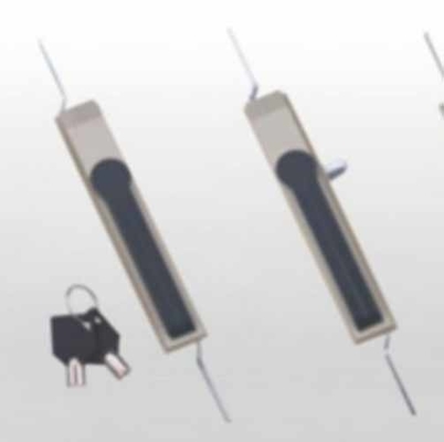 Fechadura de porta de caixa elétrica fechadura de aço inoxidável fechadura de ligação de céu e terra fechadura de ligação superior e inferior