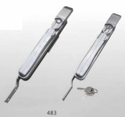 Fechadura de porta de caixa elétrica fechadura de aço inoxidável fechadura de ligação de céu e terra fechadura de ligação superior e inferior