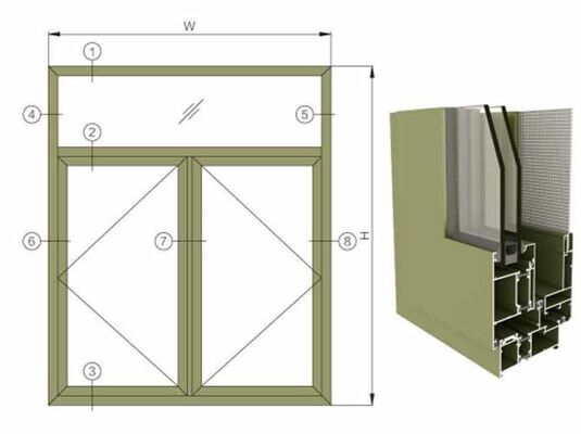 High Quality Aluminum Profile for Doors and Windows, Customized China Aluminium Profiles, Suppliers Door Profiles Aluminum