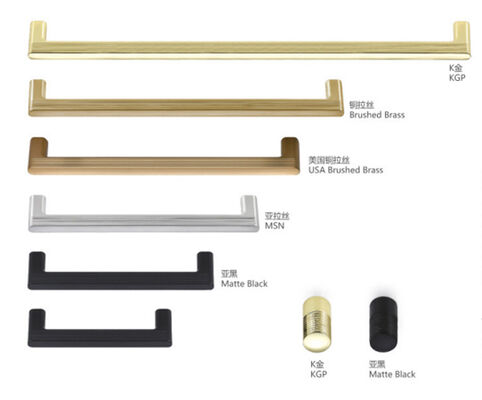 Modern Design Black Bar Pull