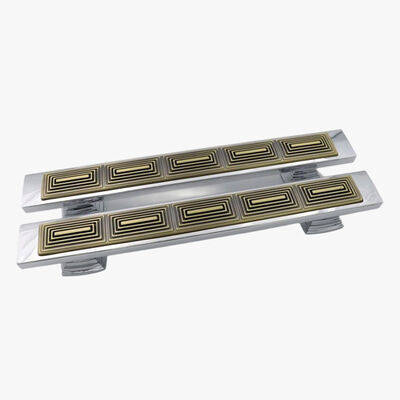 Aluminum Metallic Antique Bronze Glass Door Pull Handle
