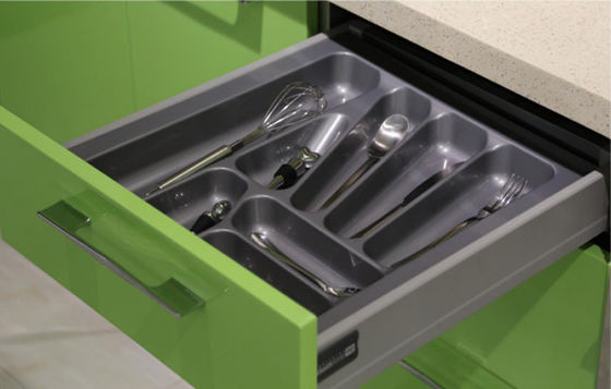 Cutelaria sustentável Tray Flatware Drawer Organizer
