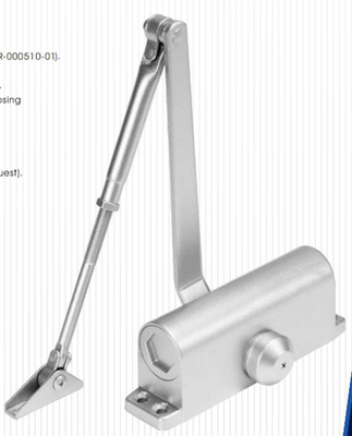 Meio listado do fecho da porta automático ajustável resistente para a porta de 150 quilogramas