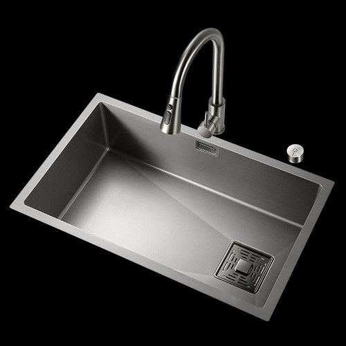 Atacado Design Simples Custom Moderno Retangular Metal Latão Cromo Dual Laveira de Cozinha Para Uso Doméstico