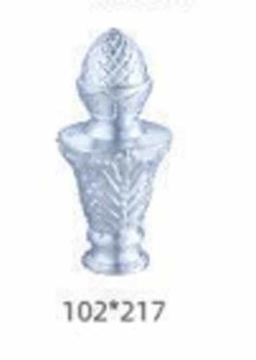 Grelha de proteção vedação exterior de aço galvanizado poste tampa tubo tampa para vedação de jardinagem