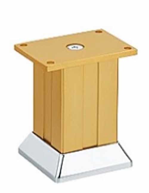 Furniture Legs Adjustable square Cabinet Feet Aluminum Alloy Cabinet Feet Bathroom Cabinet Feet