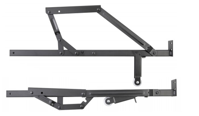 20 Precision Seamless Steel Tubes Cabinet Gas Lift Struts Black Furniture Hinge Durable Smooth Operation Ideal For Cabinets