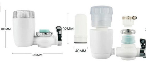 10 polegadas de plástico transparente filtro de água casa usada em purificador de água comercial