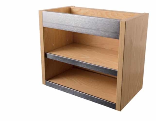 vedação exterior varanda de vidro balustrada sem quadro grampos de grampos LED luz de tira de alumínio profie sistema de canal de forma u