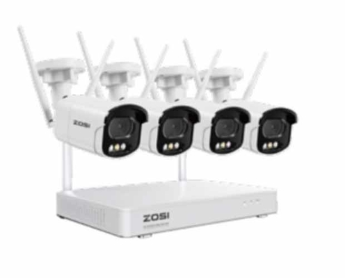 4ch 8ch Wifi Camera System 3mp Kits Câmera IP sem fio Segurança