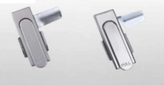 Casa / Escritório fechadura de porta do armário elétrico com manuseio reversível e controle de vara revestida com pó preto