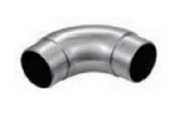 Conector de tubo quadrado de aço inoxidável com design moderno para aplicações em escadas de varanda e hotéis