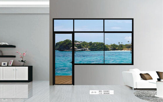 Design Panorâmico Moderno Ultra-fina Ultra-estreita Alumínio Corpo de Ligação Interior Sala de estar Porta Rolamento Puxa Centro Comercial Garagem Jardim