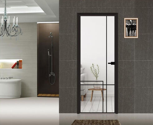 Residencial Proof Anti-Corrosião Modernos Cozinha Portas Deslizantes insonorizadas Interior Balcão Porta Dimensões personalizáveis