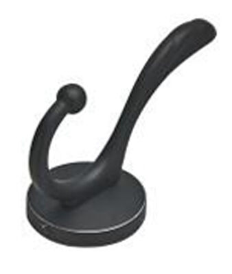Ganchos de níquel escovado, ganchos de toalha para banheiros, gancho duplo de parede de metal, gancho de toalha de banheiro resistente, ganchos de casaco