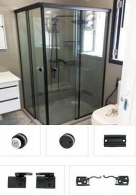 Acessórios de hardware para sistema de porta de vidro deslizante