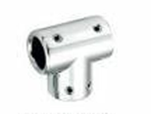 Acessórios de casa de banho de aço inoxidável Conector de pinça pendente de tubulação de porta de vidro