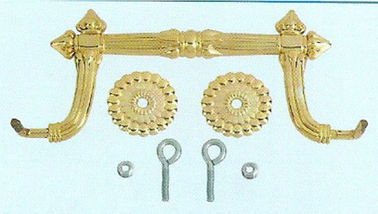 O metal segura ornamento do caixão para o rolamento do caixão/produtos fúnebres